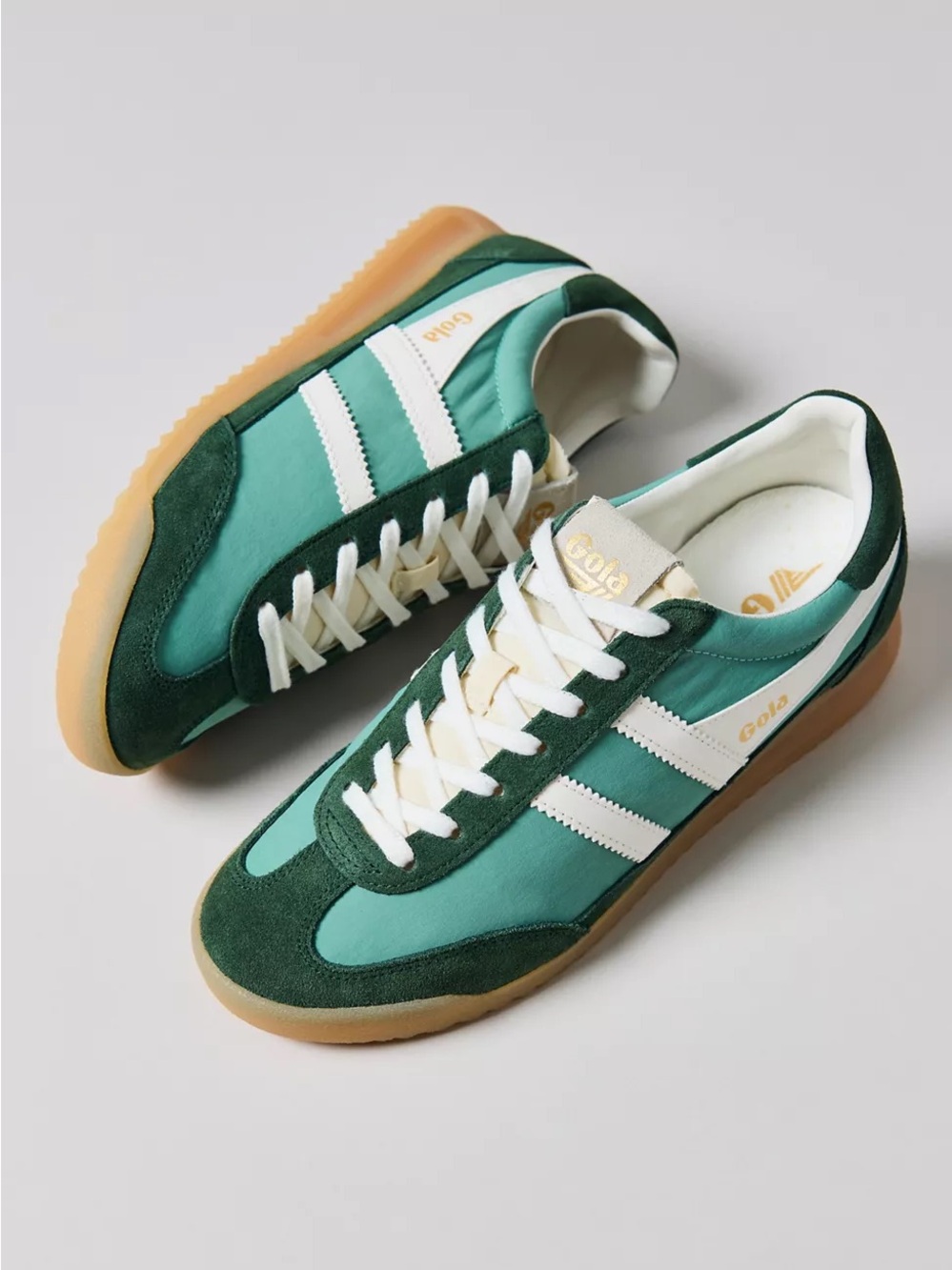 NEW Gola Firefly Sneakers Size 7.5 Green Mist